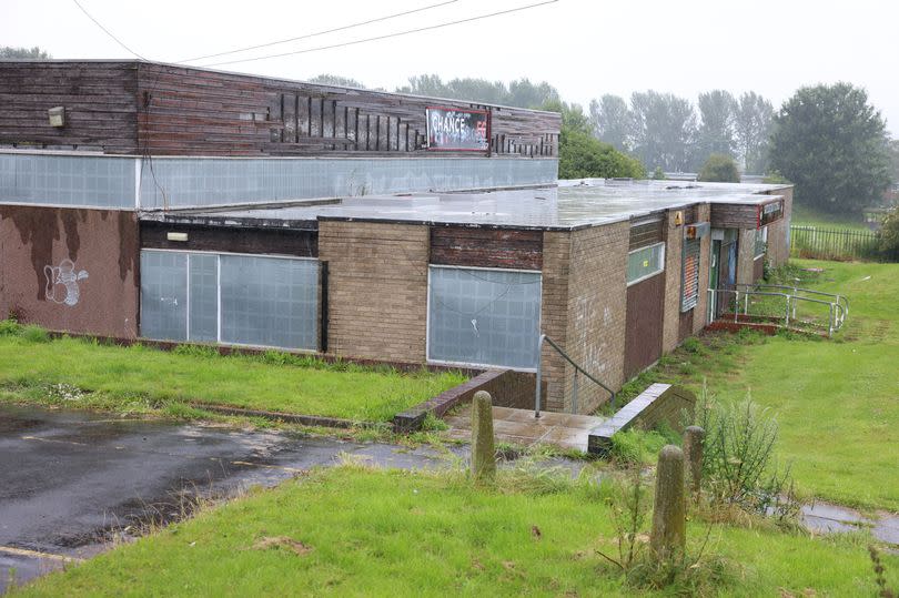 The former Brandling Hall community centre in Felling, Gateshead.