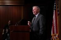 U.S. Senator Graham (R-SC) holds a press conference on Capitol Hill in Washington