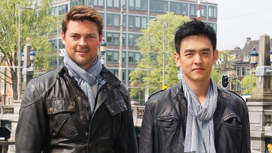 John Cho and Karl Urban. Source: Getty Images.