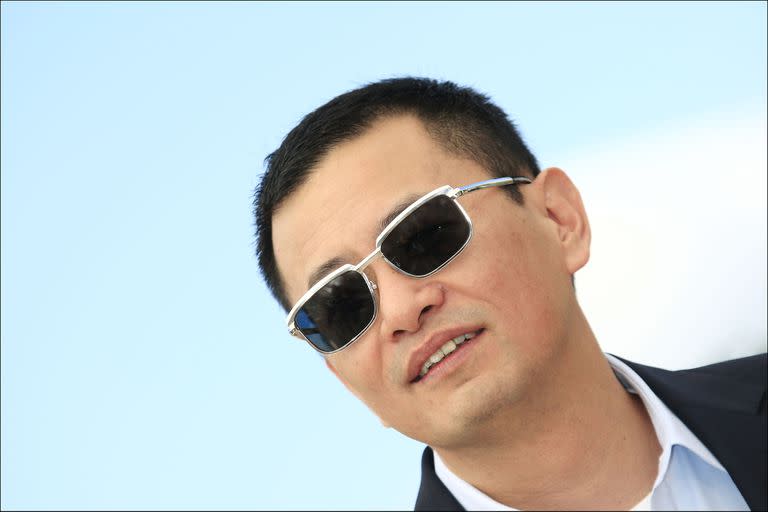 Wong Kar-Wai, en el Festival de Cannes, donde es una verdadera estrella