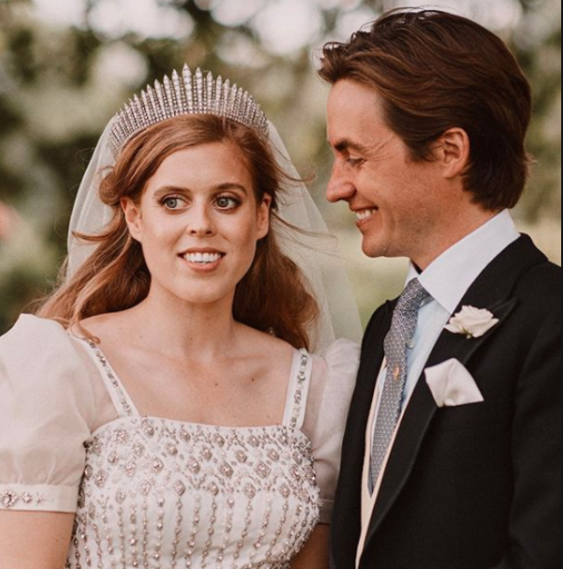 New Princess Beatrice wedding photo gives glimpse of stepson