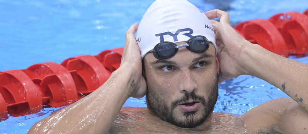 Florent Manaudou s'élancera au départ du 50 mètres nage libre vendredi.
