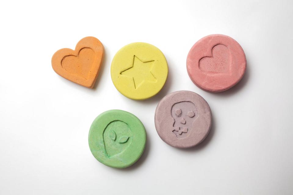 Some drugs are so adulterated that they contain little to none of the active ingredient that buyers seek. <a href="https://www.gettyimages.com/detail/photo/ecstasy-pills-royalty-free-image/508919350" rel="nofollow noopener" target="_blank" data-ylk="slk:portokalis/iStock via Getty Images Plus;elm:context_link;itc:0;sec:content-canvas" class="link ">portokalis/iStock via Getty Images Plus</a>