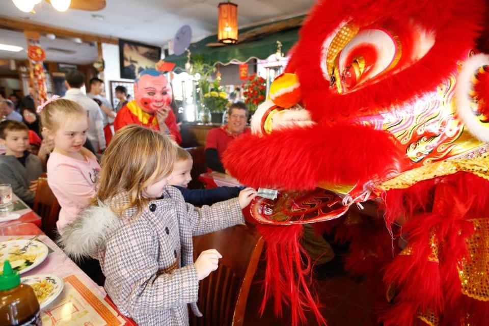 Lion dancers will also be at Saigon Oriental Restaurant on Saturday.