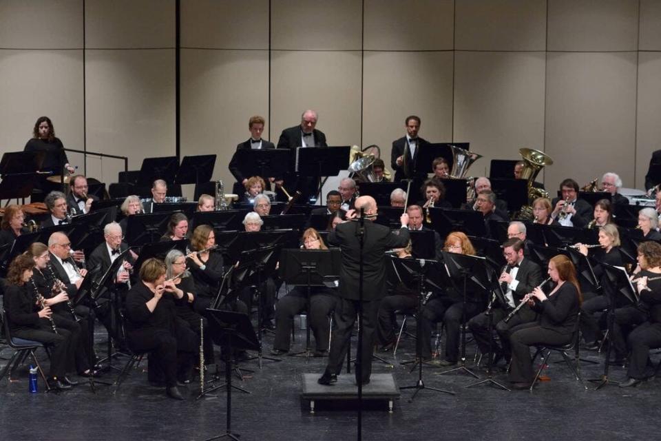 The Meridian Community Band will participate in the Red Cedar Festival of Community Bands at Okemos High School.