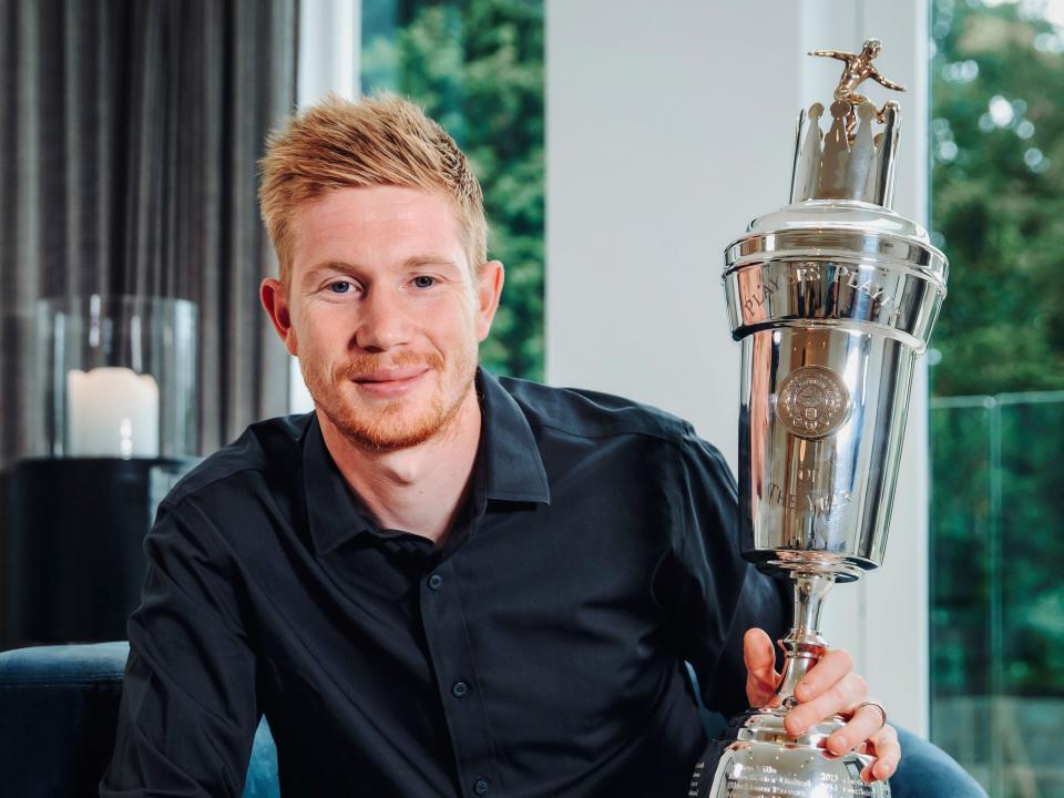 Manchester City's Kevin De Bruyne named PFA Player of the Year (PFA)