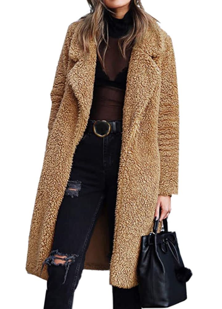 This coat comes in sizes S to XXXL. <a href="https://amzn.to/3kP2yPe" target="_blank" rel="noopener noreferrer">Find it for $41 at Amazon</a>. Prices may vary depending on the size and color.