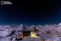 When you are almost on top of the Alps, you have stars so close that you think you can touch them. At Gornergrat you have the most amazing view not only by day, but also by night, when the scenery will give you the feeling that you are part of the universe and its beauty. (Photo and caption Courtesy Robert Hradil / National Geographic Your Shot) <br> <br> <a href="http://ngm.nationalgeographic.com/your-shot/weekly-wrapper" rel="nofollow noopener" target="_blank" data-ylk="slk:Click here;elm:context_link;itc:0;sec:content-canvas" class="link ">Click here</a> for more photos from National Geographic Your Shot.