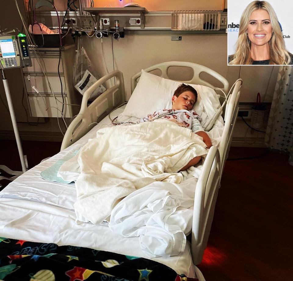 Christina Hall Says Son Brayden Had 'Emergency Appendectomy'