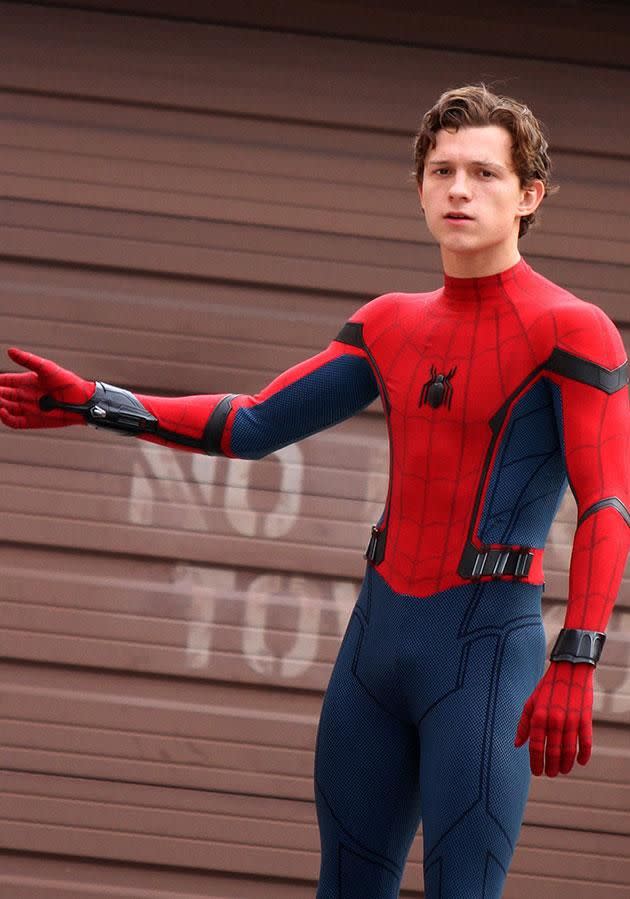Tom Holland forced to wear G-string under Spider-Man suit