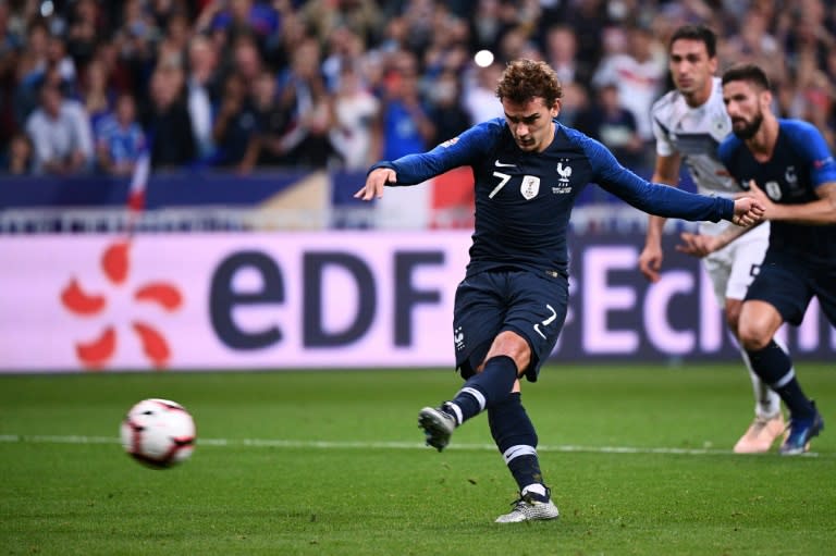 Antoine Griezmann's double condemned Germany to a sixth loss in 10 matches