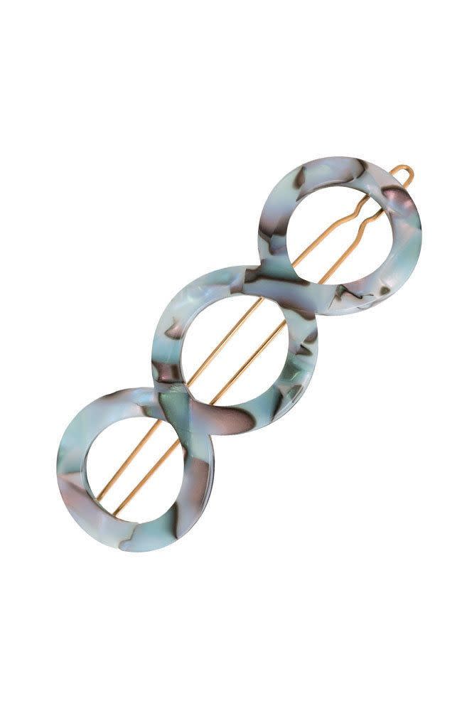 13) Triple Circle Tige Boule Barrette - Classic