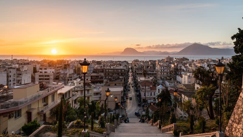 chania and white mountains