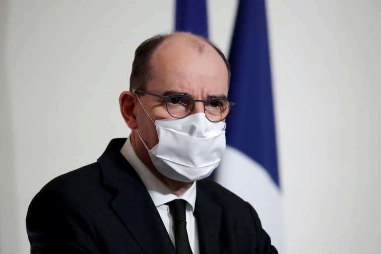 Le Premier ministre Jean Castex, le 3 décembre 2020 à Paris - BENOIT TESSIER © 2019 AFP