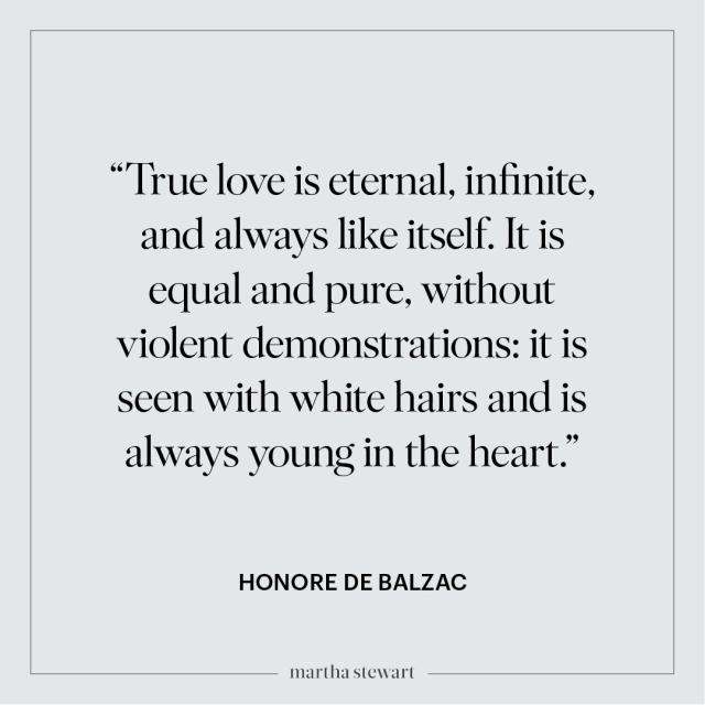 Honore de Balzac - True love is eternal, infinite, and