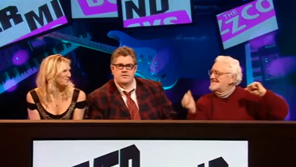 Whiley, Jupitus and Cribbins on ‘Never Mind the Buzzcocks’ (BBC)