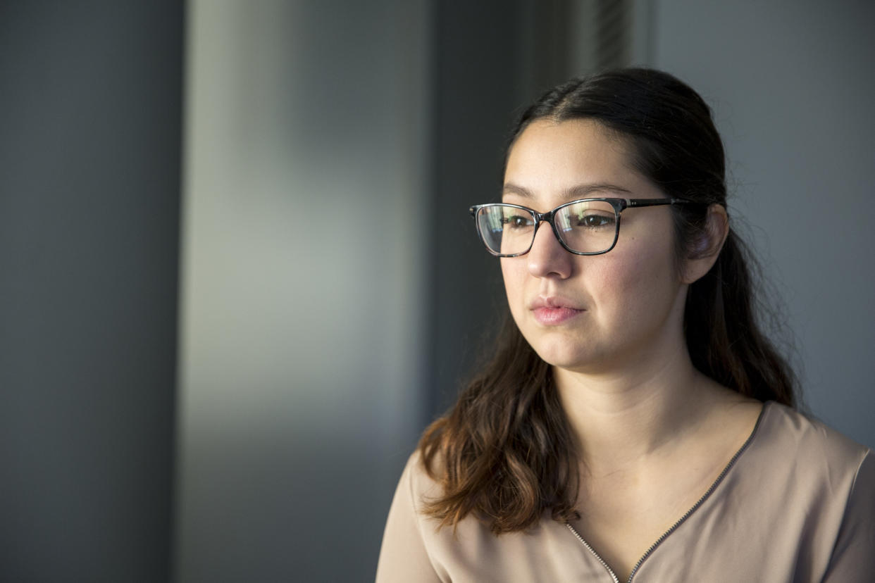 Norma Herrera worked hard and stayed out of trouble, but the fears kept her up at night. (Photo: Ilana Panich-Linsman for HuffPost)