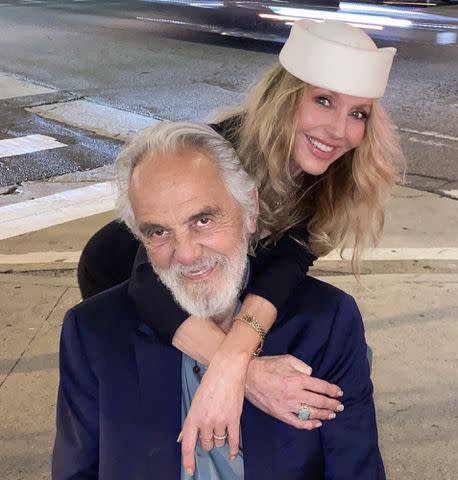 <p>Shelby Chong Instagram </p> Shelby Chong and Tommy Chong.