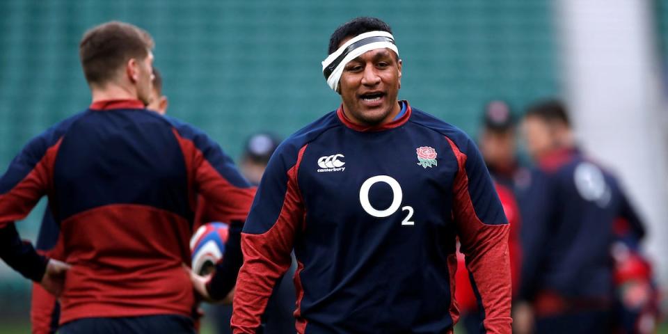 February 14, 2020 England's Mako Vunipola during training Action Images via Reuters/Paul Childs/File Photo