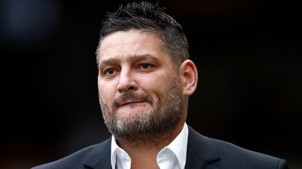 Seen here, AFL legend Brendan Fevola.