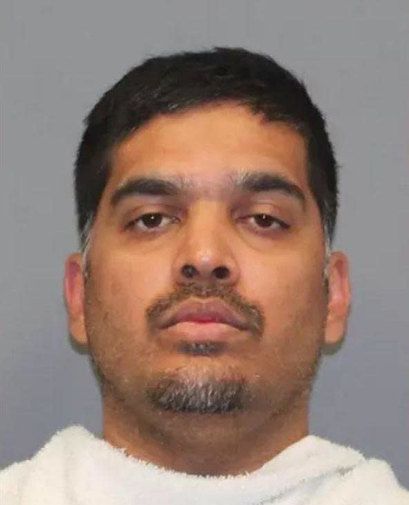 Sherin Mathews' adoptive father, Westley Mathews, was arrested for allegedly abandoning or endangering a child. (Photo: Richardson Police Department)