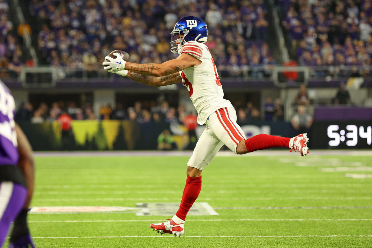 Giants Now: Media lauds Isaiah Hodgins, Darius Slayton