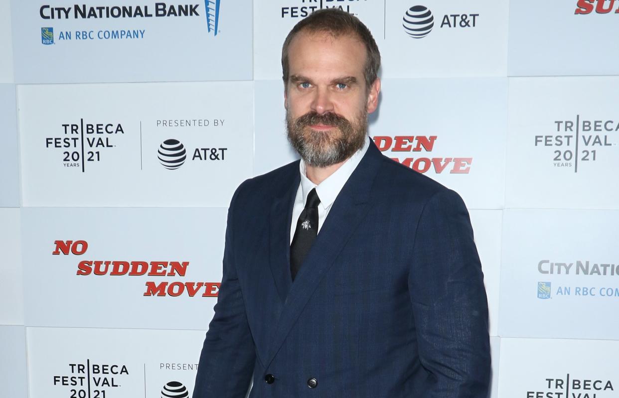 David Harbour shed over five stone for the latest season of Stranger Things.