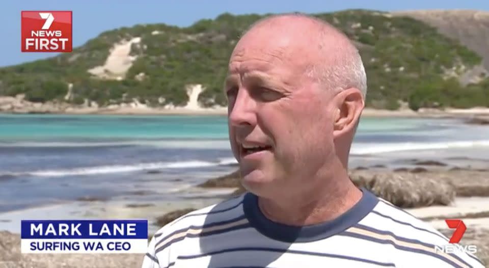 Surfing WA CEO Mark Lane said the scholarship could help save lives. Source: 7 News