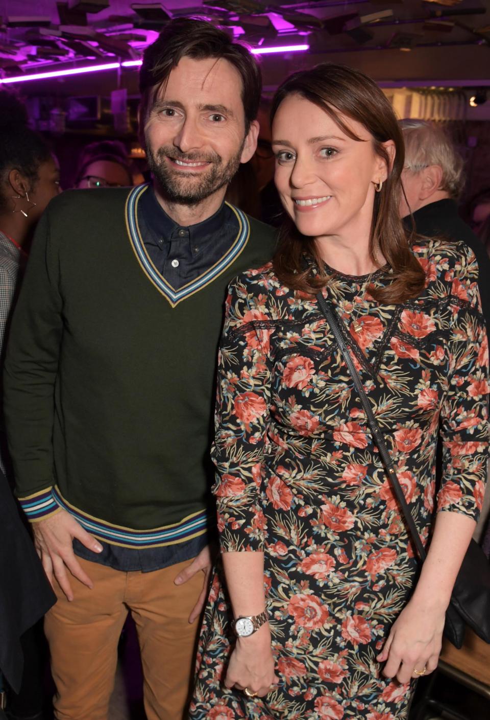 The Doctor finds a Bodyguard: David Tennant and Keeley Hawes (Dave Benett/Getty Images)