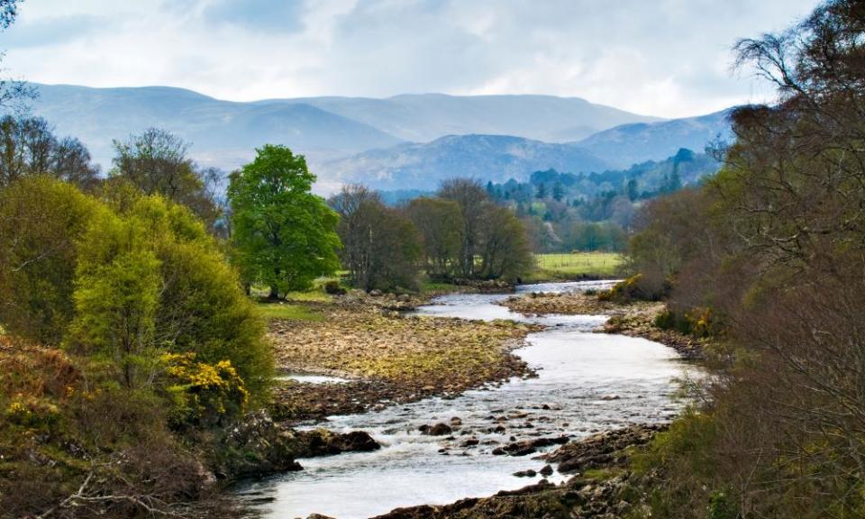 River Carron near Gledfield.