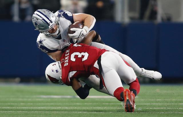 Cardinals ice Cowboys, catch break when refs miss late fumble to snap  3-game losing streak