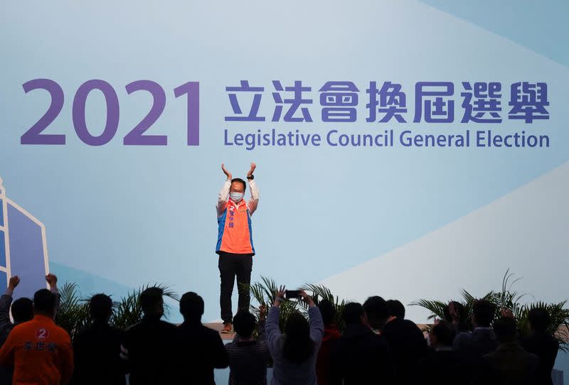 Hong Kong holds Legislative Council election