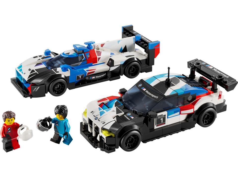 <p><a href="https://go.redirectingat.com?id=74968X1596630&url=https%3A%2F%2Fwww.lego.com%2Fen-us%2Fproduct%2Fbmw-m4-gt3--bmw-m-hybrid-v8-race-cars-76922&sref=https%3A%2F%2Fwww.caranddriver.com%2Fnews%2Fa60116600%2Fbmw-race-cars-lego-speed-champions-set%2F" rel="nofollow noopener" target="_blank" data-ylk="slk:Shop Now;elm:context_link;itc:0;sec:content-canvas" class="link ">Shop Now</a></p><p>BMW M4 GT3 & BMW M Hybrid V8 Race Cars</p><p>lego.com</p><p>$44.99</p>