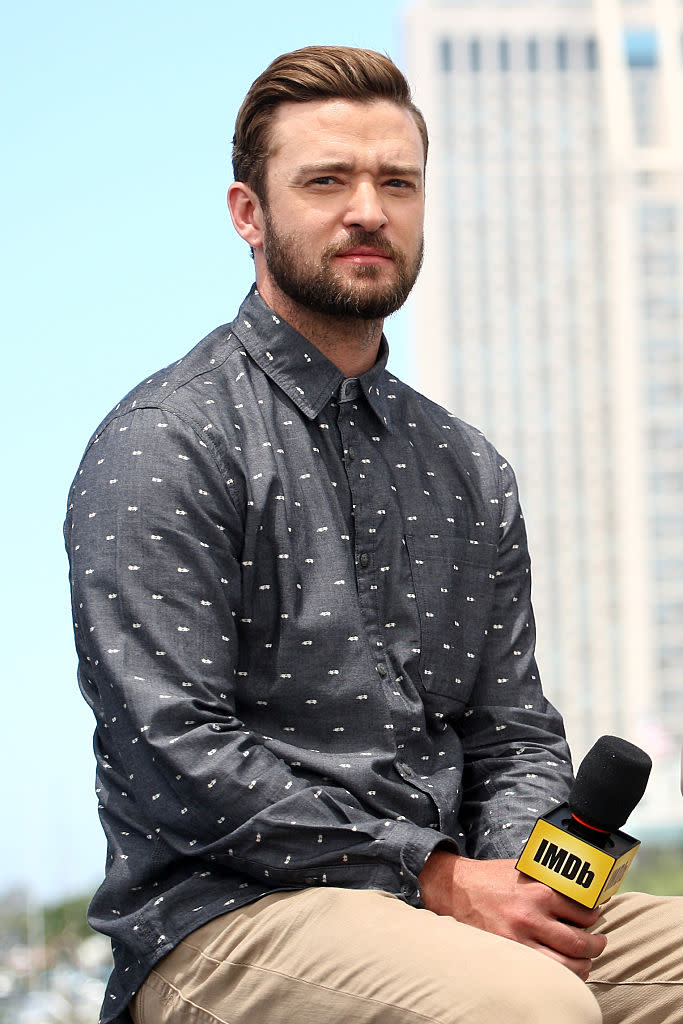 It suits Justin Timberlake surprisingly well [Photo: Getty]