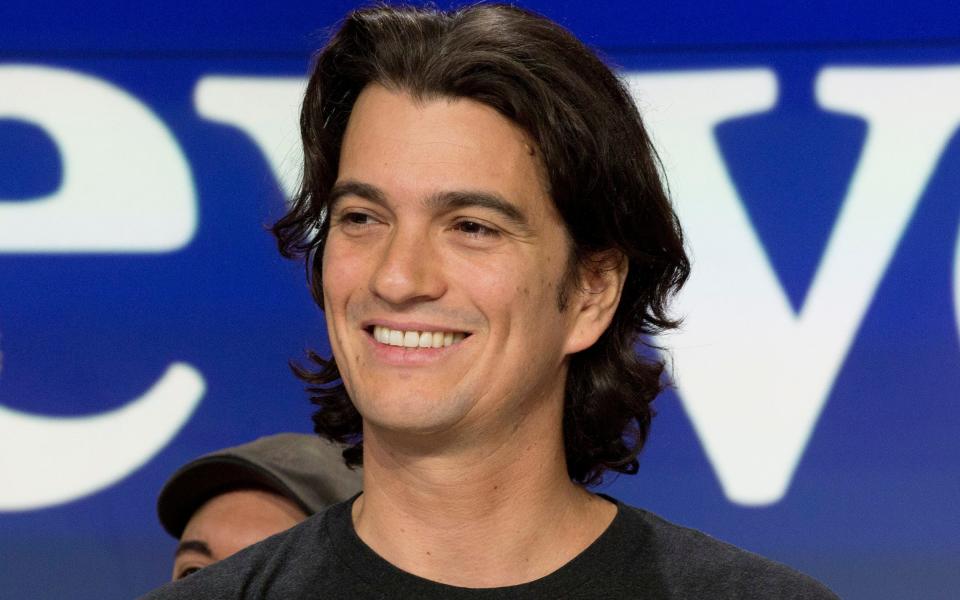Adam Neumann has been at the centre of the controversial float - AP