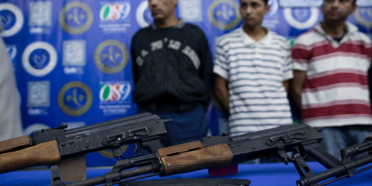 Mexico cartel guns suspects