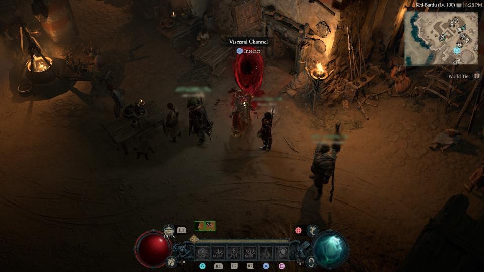 Diablo 4 Bloodforged Sigil - Abattoir of Zir entrance