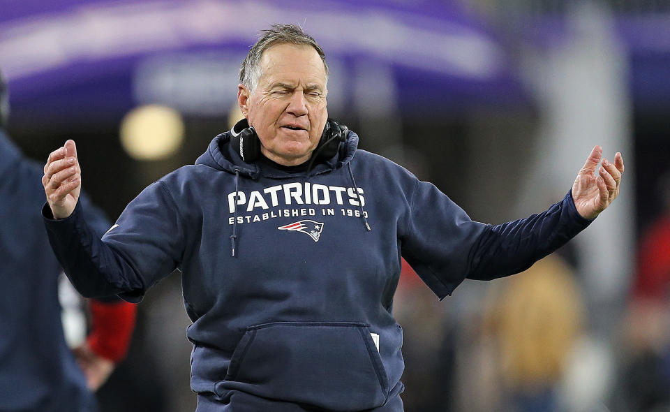 The New England Patriots' 2019 draft class didn't make Bill Belichick happy in the long run. (Staff Photo By Matt Stone/MediaNews Group/Boston Herald)