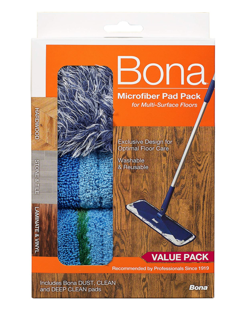 Bona Hardwood Power Plus Deep Cleaning Pad (Photo via Amazon)