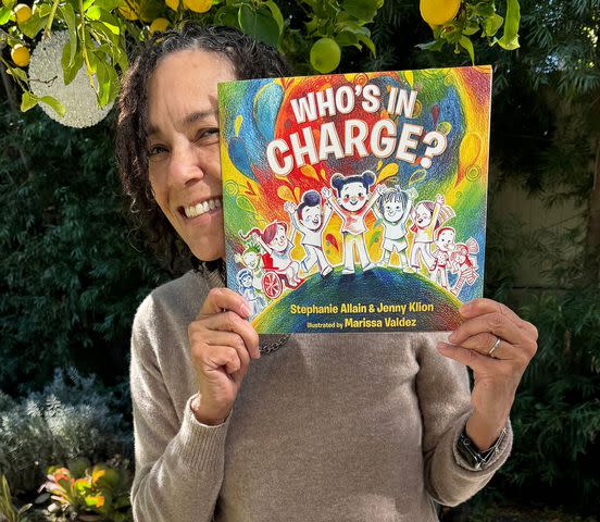 <p>Stephen Bray</p> Stephanie Allain with her book 'Who's in Charge?'