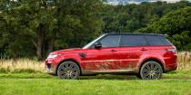 <p>While not as powerful as the <a href="https://www.roadandtrack.com/new-cars/first-drives/a25890/first-drive-2015-range-rover-sport-svr/" rel="nofollow noopener" target="_blank" data-ylk="slk:575-hp Sport SVR;elm:context_link;itc:0;sec:content-canvas" class="link ">575-hp Sport SVR</a>, the Range Rover Sport Supercharged gets by fine with 518 horsepower from its 5.0-liter supercharged V-8. Starting at $86,500, it's actually a good deal among SUVs with way more power than necessary.</p>