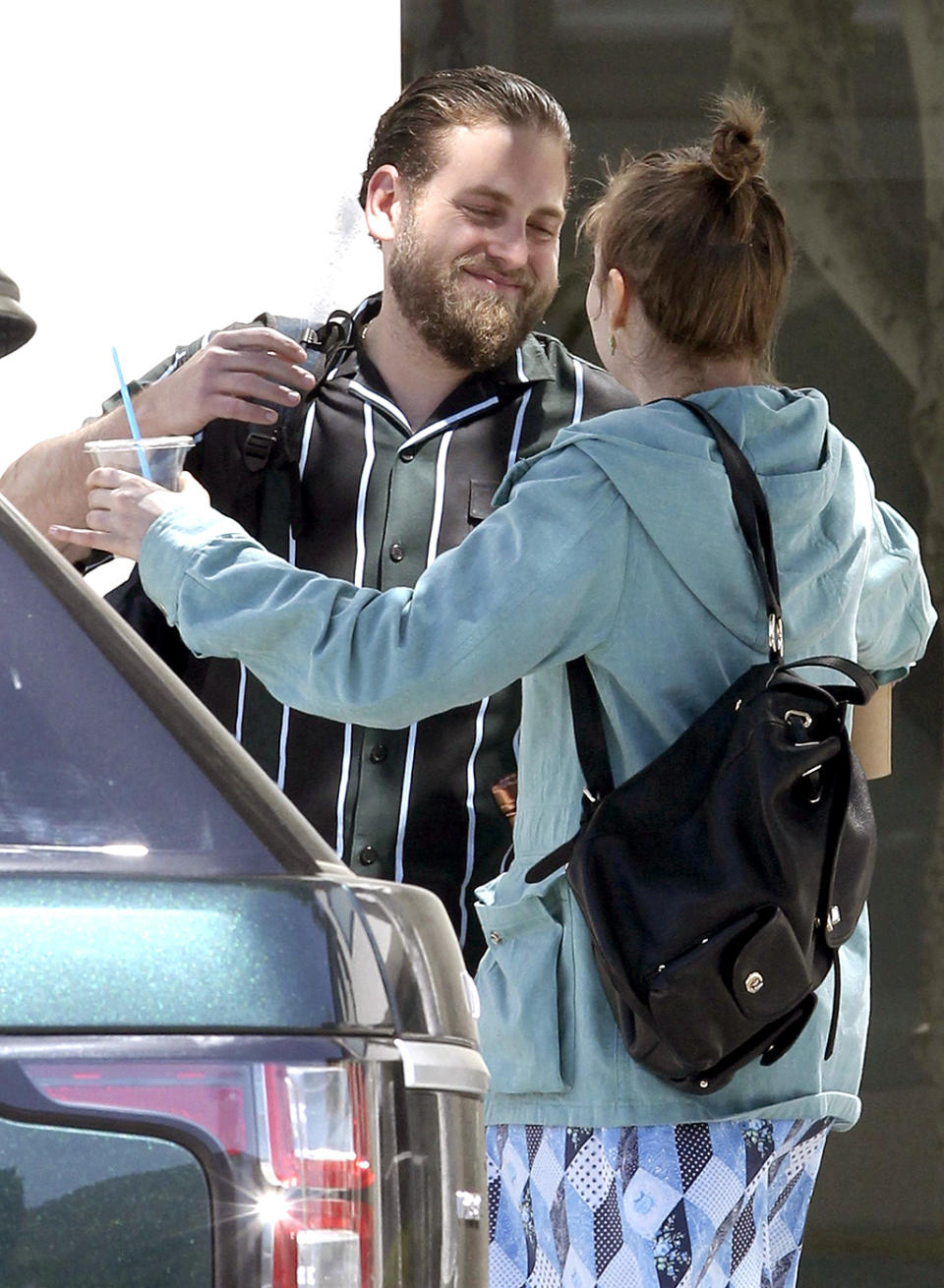 Jonah Hill and Lena Dunham