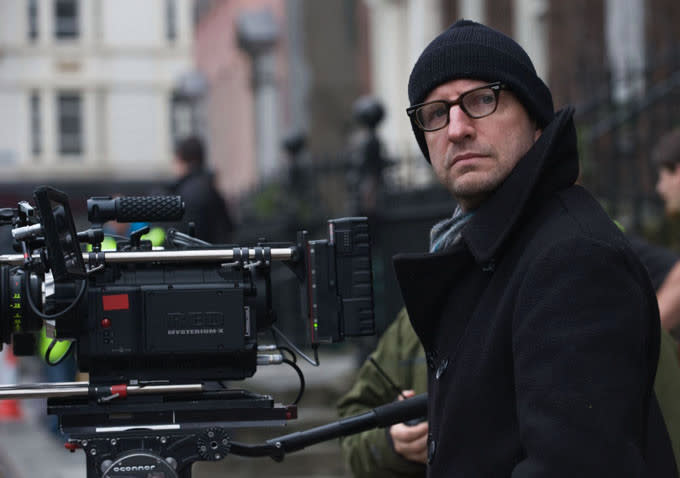 M 309 Director Steven Soderbergh on the set of Relativity MediaÕs HAYWIRE.  Photo Credit:  Claudette Barius  ©2011 Five Continents Imports, LLC. All Rights Reserved.