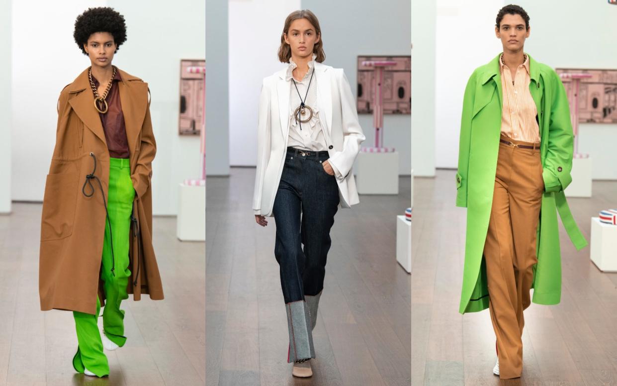 Looks from Victoria Beckham's spring/ summer 2021 collection - Victoria Beckham