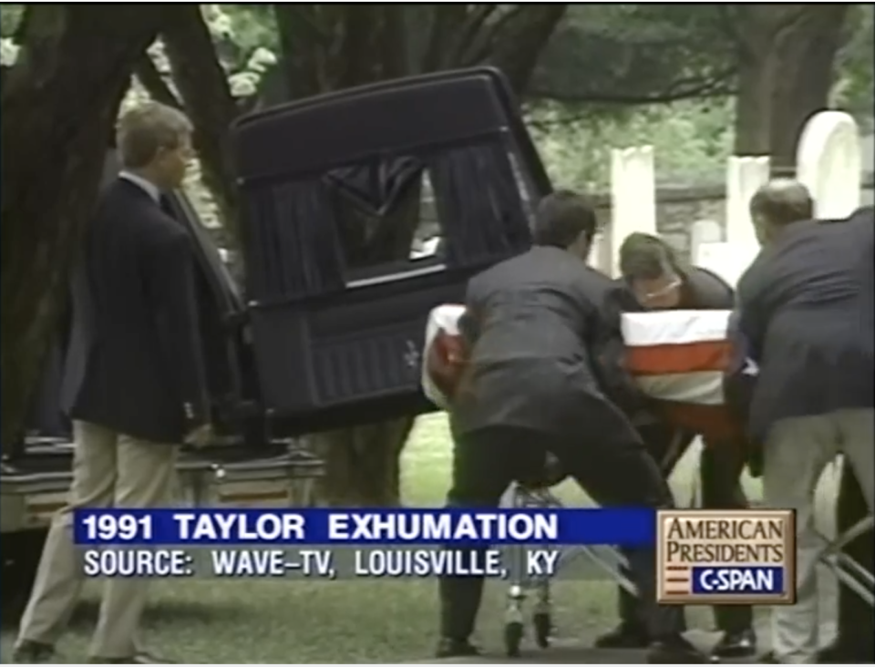 1991 Taylor exhumation