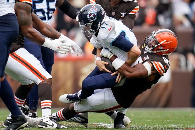 Myles Garrett frustrated by not being 'dominant force' he expects