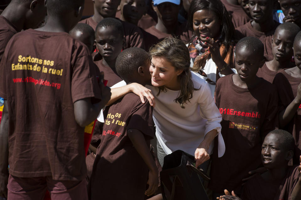 La reina Letizia