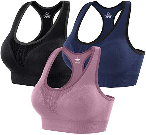 Hanes Womens Scoopneck Bralette Pack, Low-Impact Bra, Cooling Stretch Cotton  Crop Top, 3-Pack