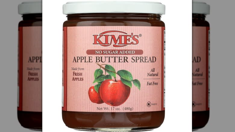 Kime's no sugar added apple butter