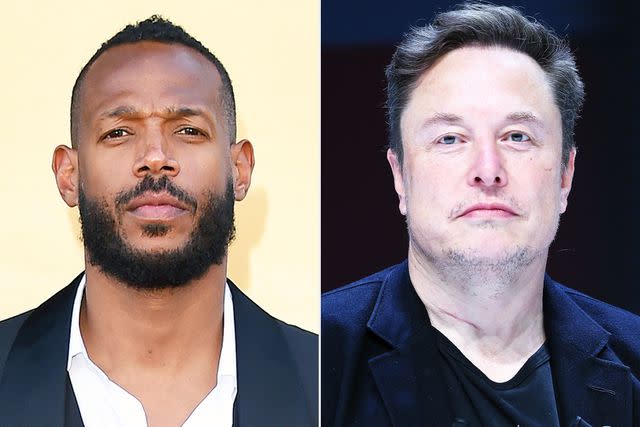 <p>Axelle/Bauer-Griffin/FilmMagic; Marc Piasecki/Getty</p> Marlon Wayans (left) and Elon Musk (right)